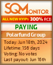 Polarfund Group HYIP Status Button