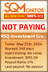 RSQ-Investment Group Ltd HYIP Status Button