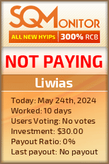 Liwias HYIP Status Button