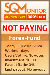 Forex-Fund HYIP Status Button