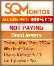 Omni Assets HYIP Status Button