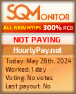 HourlyPay.net HYIP Status Button
