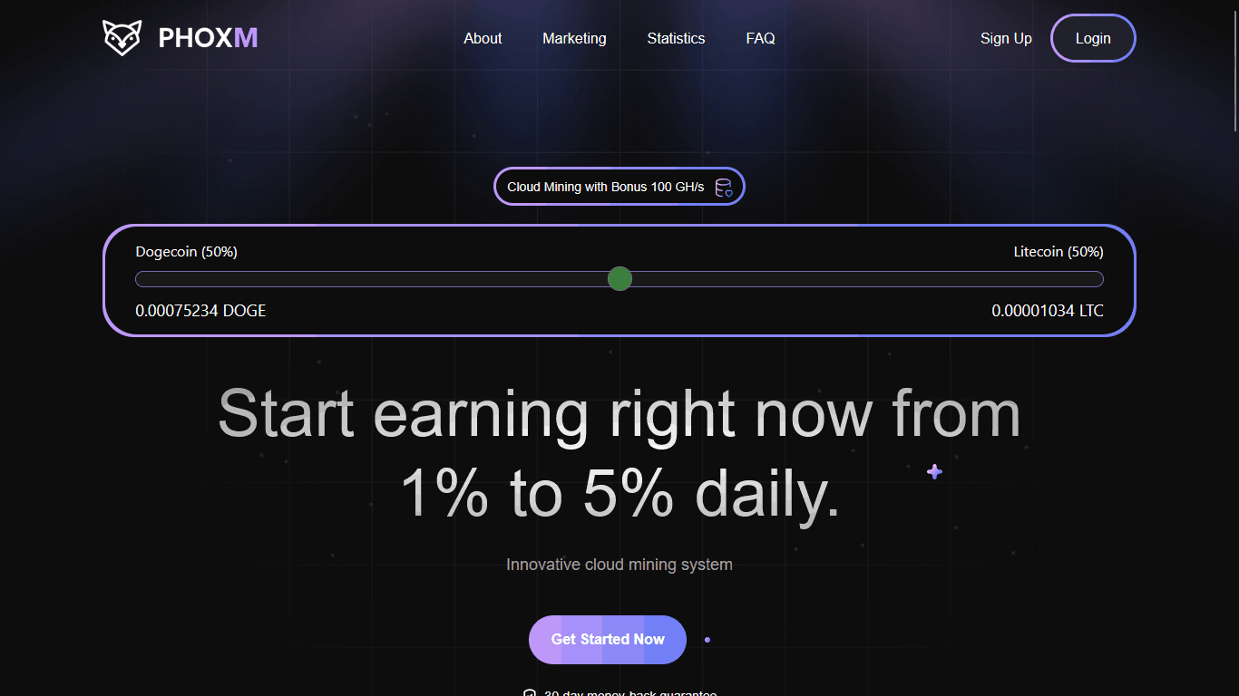 Вложить в Phoxm phoxm.com