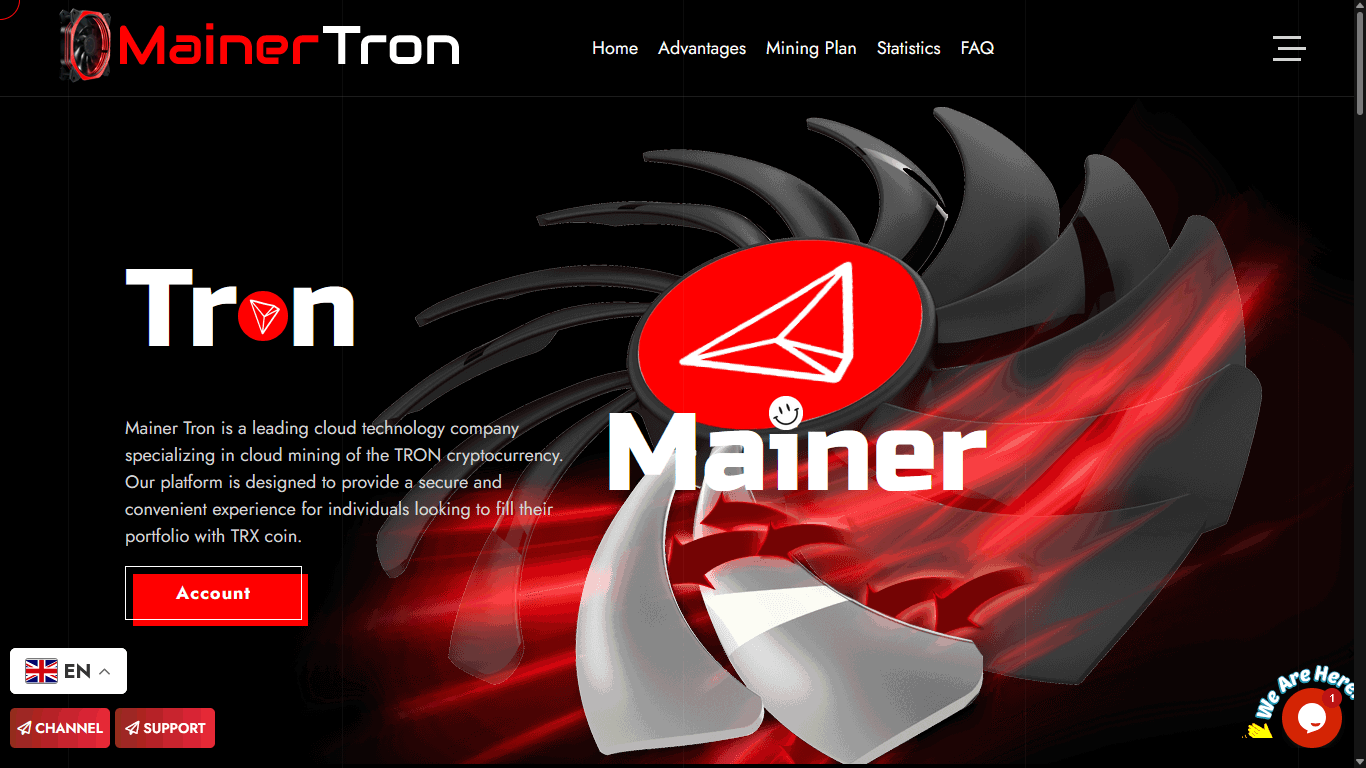 Вложить в Mainer Tron mainer-tron.cc