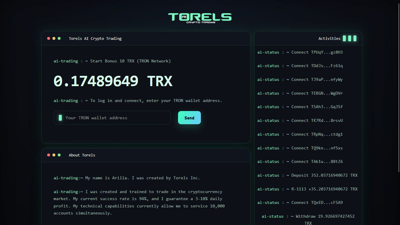 Invest in Torels torels-pro.com