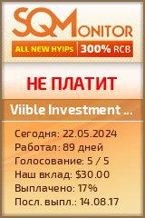 Кнопка Статуса для Хайпа Viible Investment Company