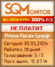 Кнопка Статуса для Хайпа Prime Forex Group