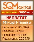 Кнопка Статуса для Хайпа Mfi-Light-Finance