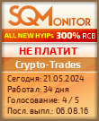 Кнопка Статуса для Хайпа Crypto-Trades