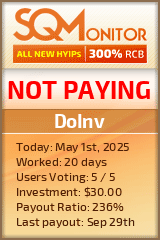 DoInv HYIP Status Button