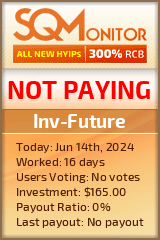 Inv-Future HYIP Status Button