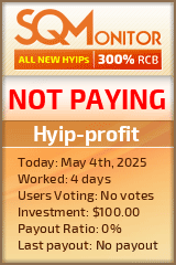 Hyip-profit HYIP Status Button