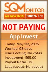 App Invest Project Status Button