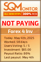 Forex 4 Inv HYIP Status Button