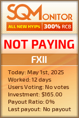 FXII HYIP Status Button