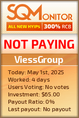 ViessGroup HYIP Status Button