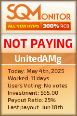 UnitedAMg HYIP Status Button