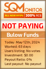 Bulow Funds HYIP Status Button