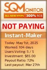 Instant-Maker Project Status Button
