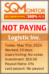 Logistic Inv. HYIP Status Button