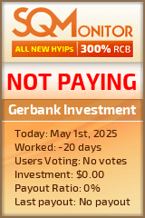 Gerbank Investment Project Status Button