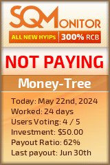 Money-Tree HYIP Status Button