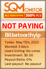 Bilbatoorihyip HYIP Status Button