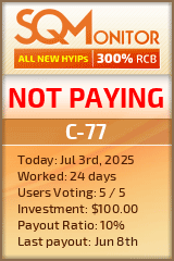 C-77 Project Status Button