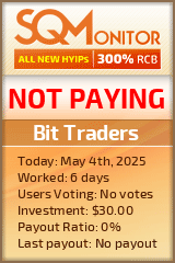 Bit Traders Project Status Button