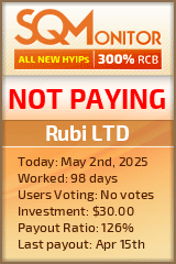 Rubi LTD Project Status Button