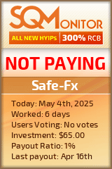 Safe-Fx Project Status Button