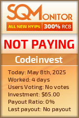 Codeinvest Project Status Button