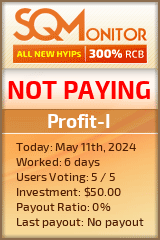 Profit-I HYIP Status Button