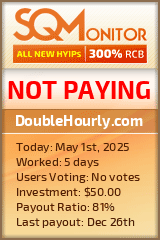 DoubleHourly.com Project Status Button