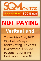 Veritas Fund Project Status Button
