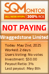 Wraggedstone Limited HYIP Status Button