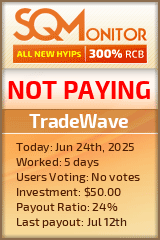 TradeWave Project Status Button