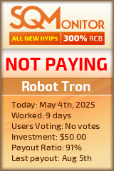 Robot Tron Project Status Button