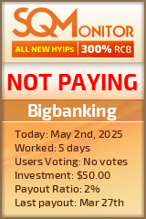Bigbanking Project Status Button