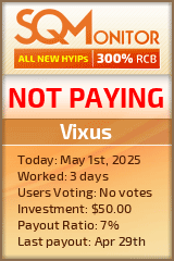 Vixus Project Status Button
