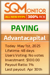 Advantacapital Project Status Button