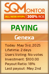 Genexa Project Status Button