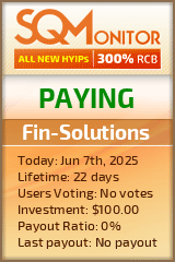 Fin-Solutions Project Status Button