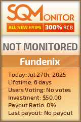Fundenix Project Status Button