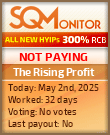 The Rising Profit HYIP Status Button