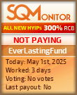 EverLastingFund HYIP Status Button