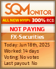 FX-Securities Project Status Button