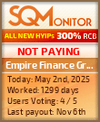 Empire Finance Group HYIP Status Button