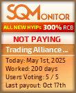Trading Alliance Limited Project Status Button