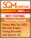 Forex Payment HYIP Status Button